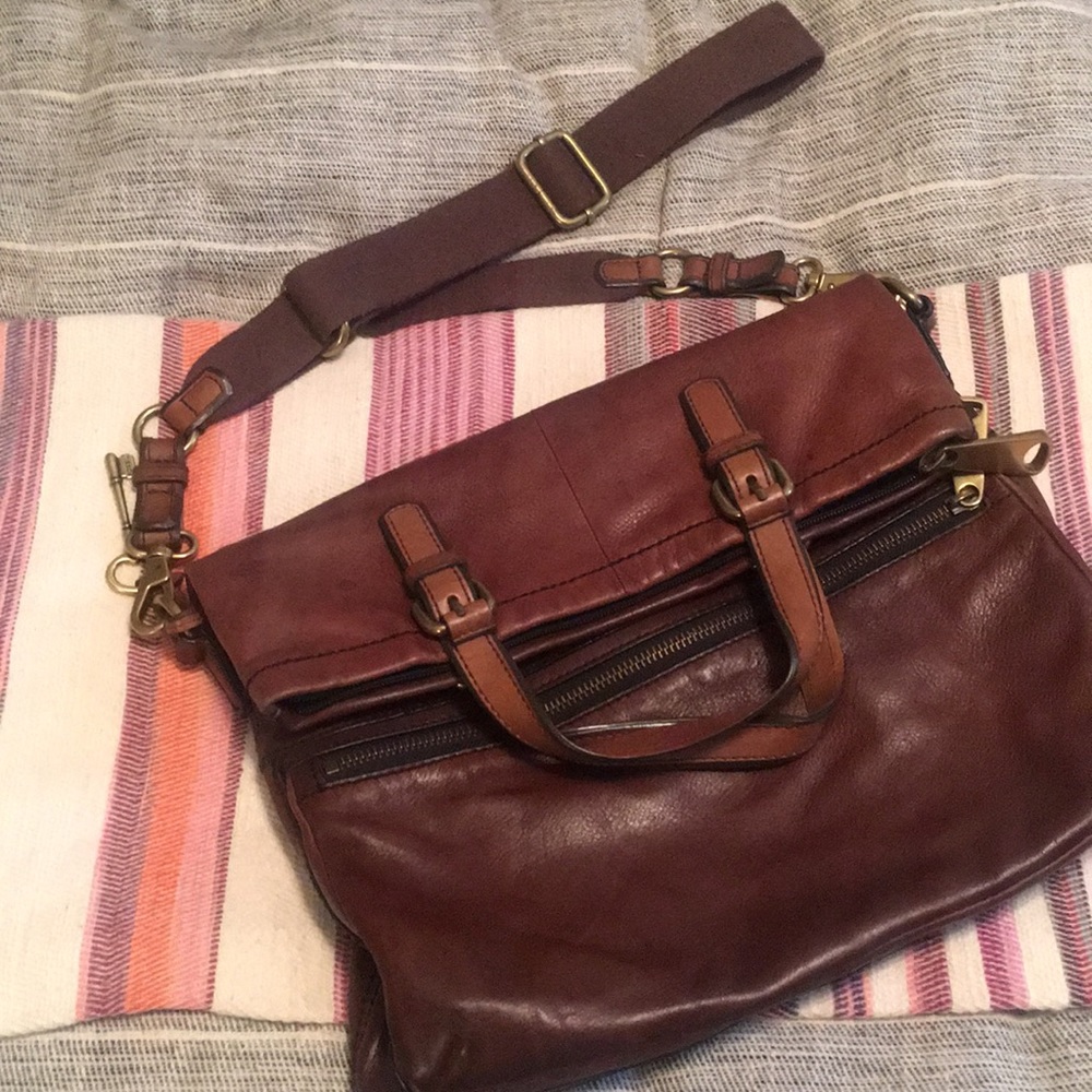 Fossil Leather Messenger